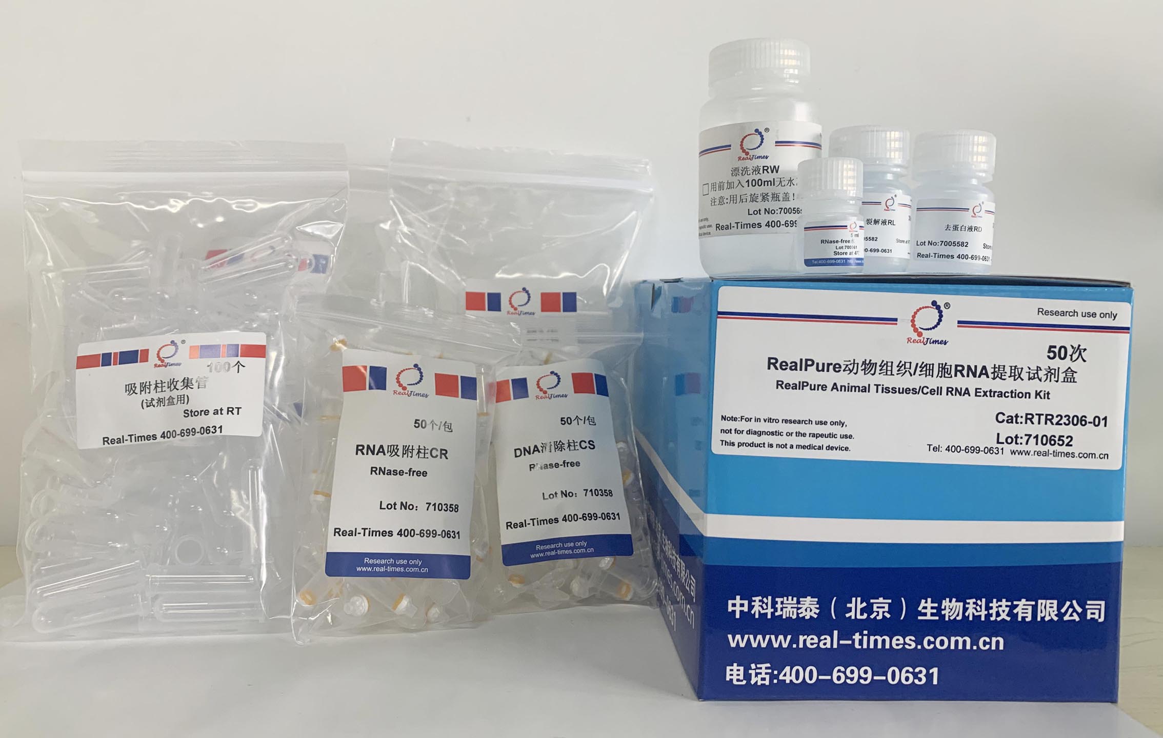 RealPure動(dòng)物組織/細(xì)胞RNA提取試劑盒